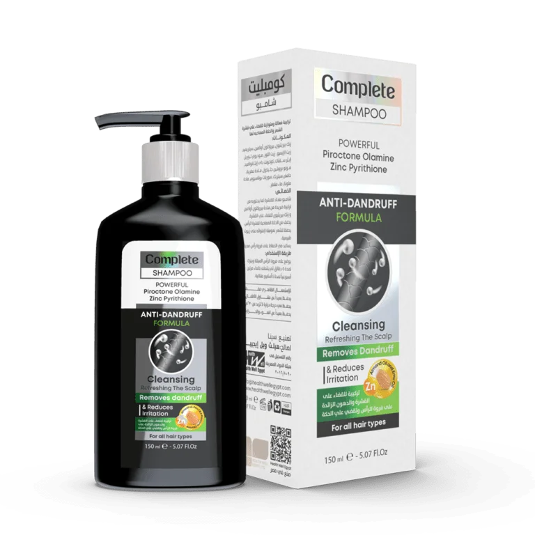 ealth Well Complete Hair Shampoo with Zinc Pyrithione and Emu Oil