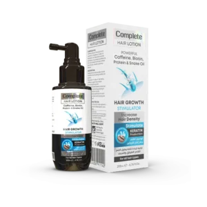 Complete Hair Lotion bottle and box – daily scalp tonic for stronger hair