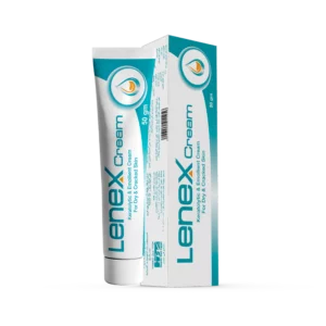 Lenex Cream for all kinds of skin fissures, cracks, roughness & skin dryness.